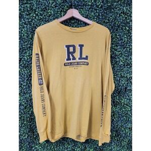 vtg Y2K POLO SPORT LONG SLEEVE Shirt L // vintage 90s casual Ralph Lauren tee